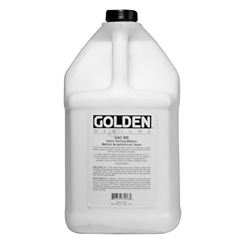 Golden Acrylic Polymer GAC-900 (Heat Set) Fabric Painting Medium - 128 oz Jug