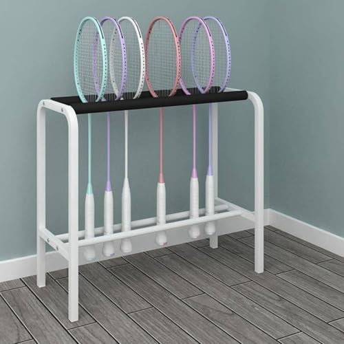 Rangement raquette badminton vertical pour libérer l'espace maison - 8