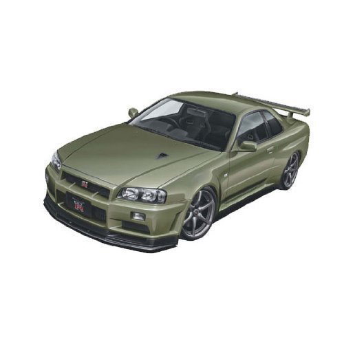 1/24 R34 Skyline GT-R V-spec II Nur (Millennium Jade