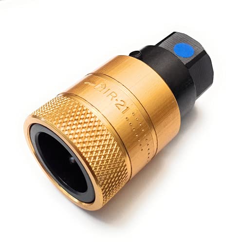 HGV AIR BRAKE COUPLING 'C' FEMALE 1/2 BSP THREAD EMERGENCY/SERVICE LINE with VALVE LIFTER