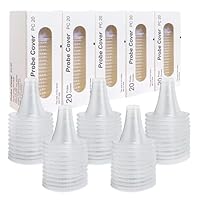 100 Stück Braun Fieberthermometer Schutzkappen,Ohrthermometer Ersatzschutzkappen Fieberthermometer Ohr für alle Braun Modelle Ohrthermometer und andere Arten von digitalen Thermometern