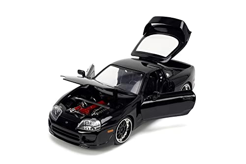 Auto Fast Furious Toyota Supra 1995 escala 1:24 miniatura 5