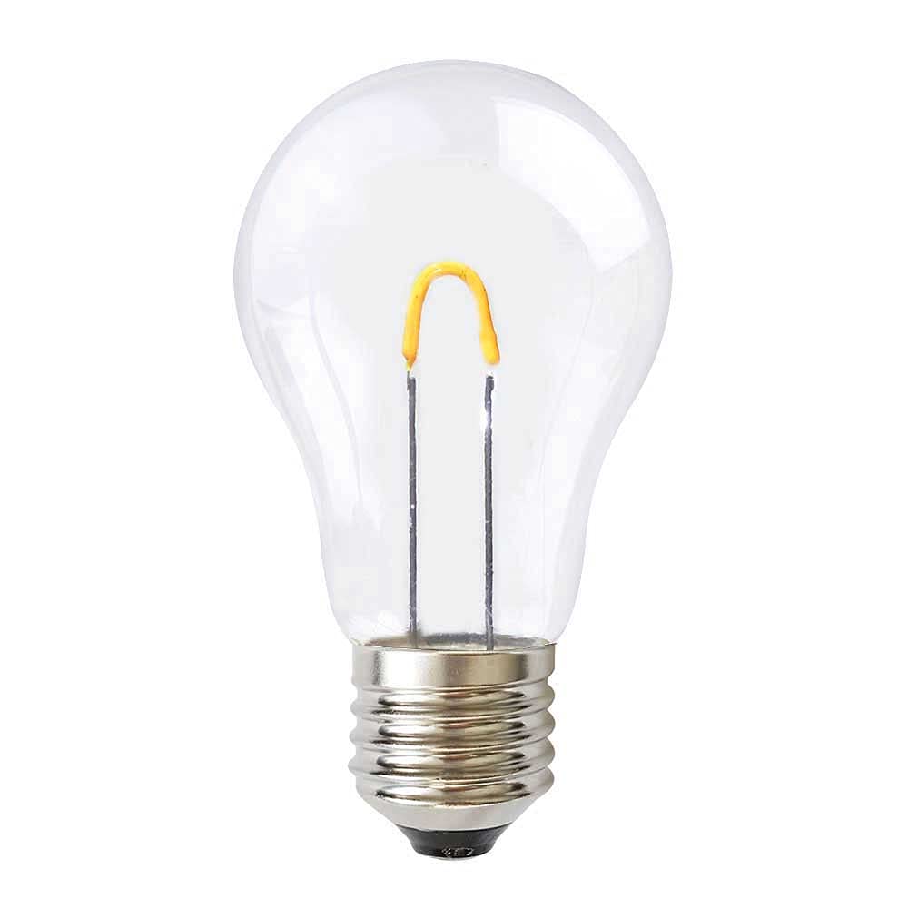 NCC-Licht Illu - Guirnalda de luces (30 m, con 90 casquillos E27, incluye bombilla LED, 0,85 W, 80 lm, 2400 K)