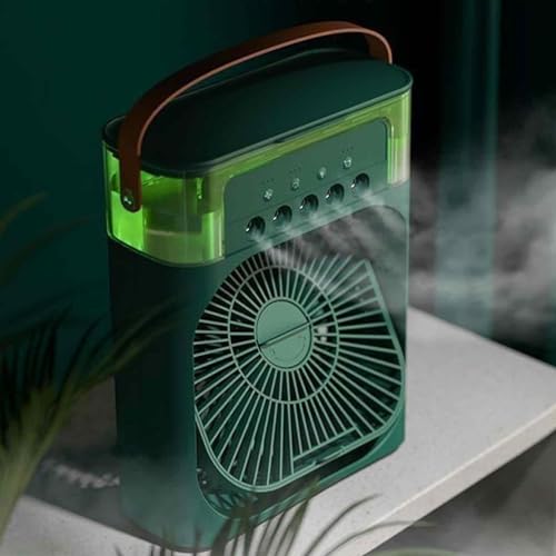 Mini Ventilador Climatizador com Reservatório para Água e Gelo - Sortido