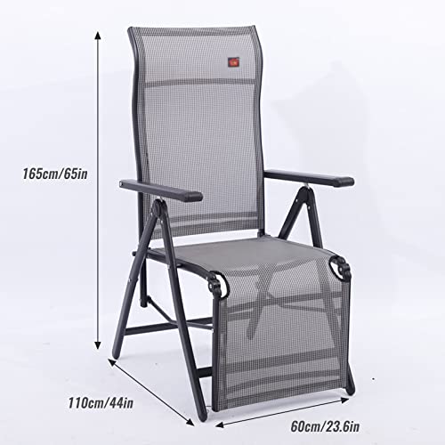 Chaise zero gravity pliable et robuste supportant jusqu'à 200kg pour jardin - 3