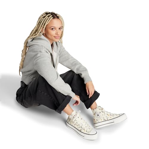 Chuck Taylor All Star Lift Platform Embroidered Blooms - vue 9