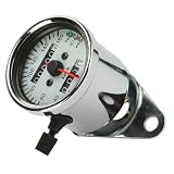 Motorrad Digitaltachometer mit Doppelkilometerzähler, Retro Design