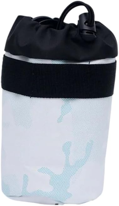 Water Resistant Stem Khaki Bag for Brompton or Birdy in White