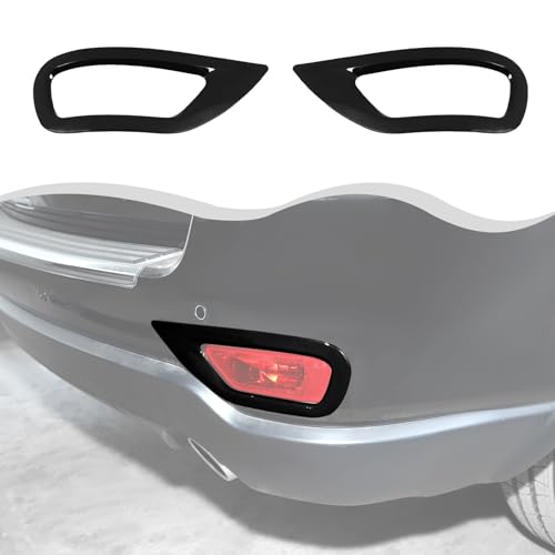 Garniture de feu de brouillard arrière noire pour rénover le pare-chocs Grand Cherokee