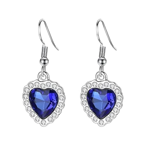 Collier en zircon et strass avec parure 3 pièces pour femme