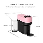 Nespresso Vertuo Pop+ Coffee and Espresso Maker by De'Longhi with Milk Frother, Candy Pink - Image 2