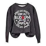 ZTFYKLIN Black Friday Deals Khaki Pullover Damen Damen Jacke Winter Lang Schwarzes Tshirt Damen V Ausschnitt Sweatshirt Damen U Boot Ausschnitt Maritime Kleidung Damen Pullover Womens Festival Outfit