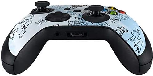Skinit Decal Gaming Skin Compatible with Xbox Series X Controller - Officially Licensed Warner Bros The Flintstones Tie Dye Print Design