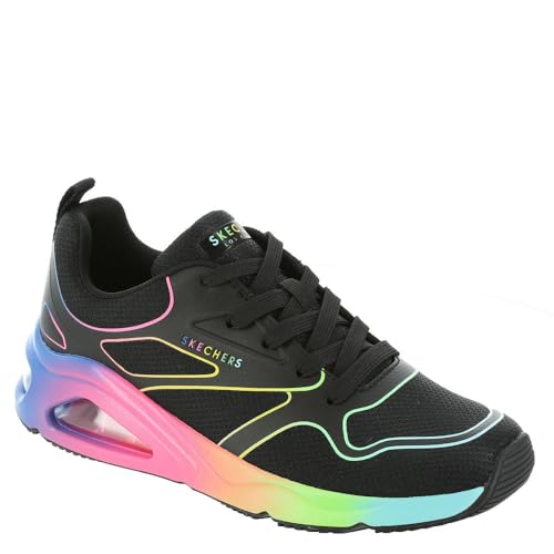 Skechers Women's Tres air Uno Rainbow Roads
