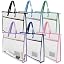 6 pcs Purple, pink, light blue, navy blue, black, light green