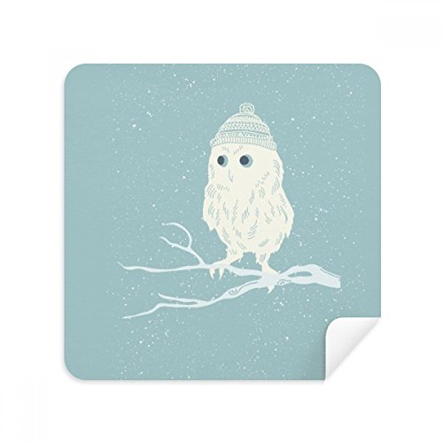 Chiffon lunettes design hibou pour garder vos écrans de téléphone propres au bureau