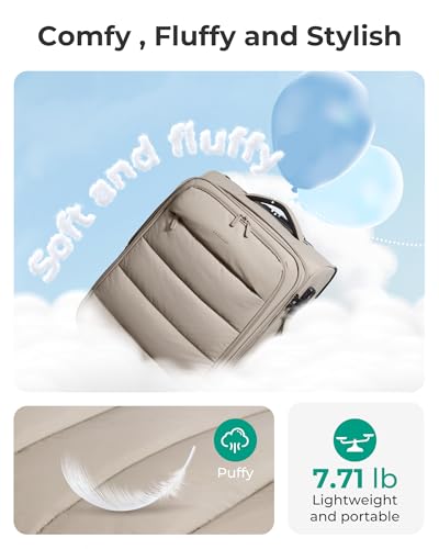 BAGSMART 20-Inch Spinner Luggage
