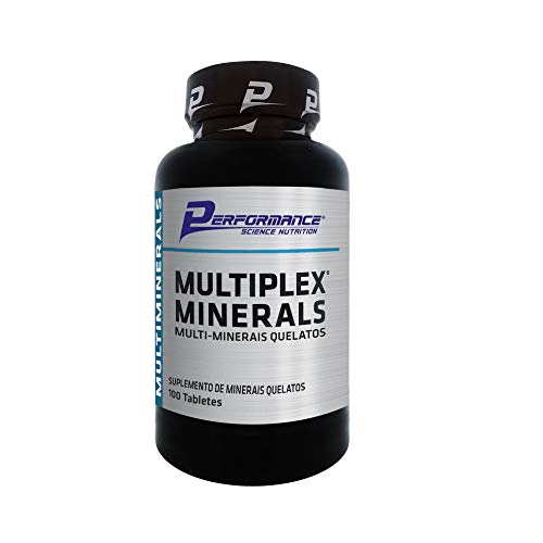 Multiplex Minerals Chelated (100 Tabs) - Único, Performance Nutrition