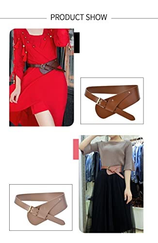 Paski Moda damska Szerokie paski Ozdobić pas Akcesoria Skórzany pas gorsetowy Pasek damski (kolor: C, rozmiar: 100 cm)