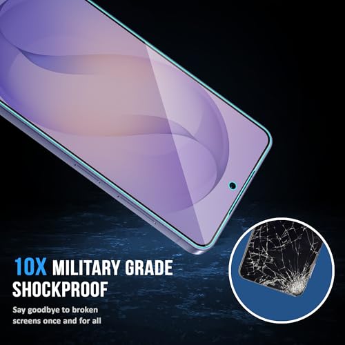 Image of FIRST MART Military-Grade Matte Tempered Glass for Samsung Galaxy S26-9H Screen Protector, Anti-Glare Protection, Scratch-Resistant, Bubble-Free (1 Pack)