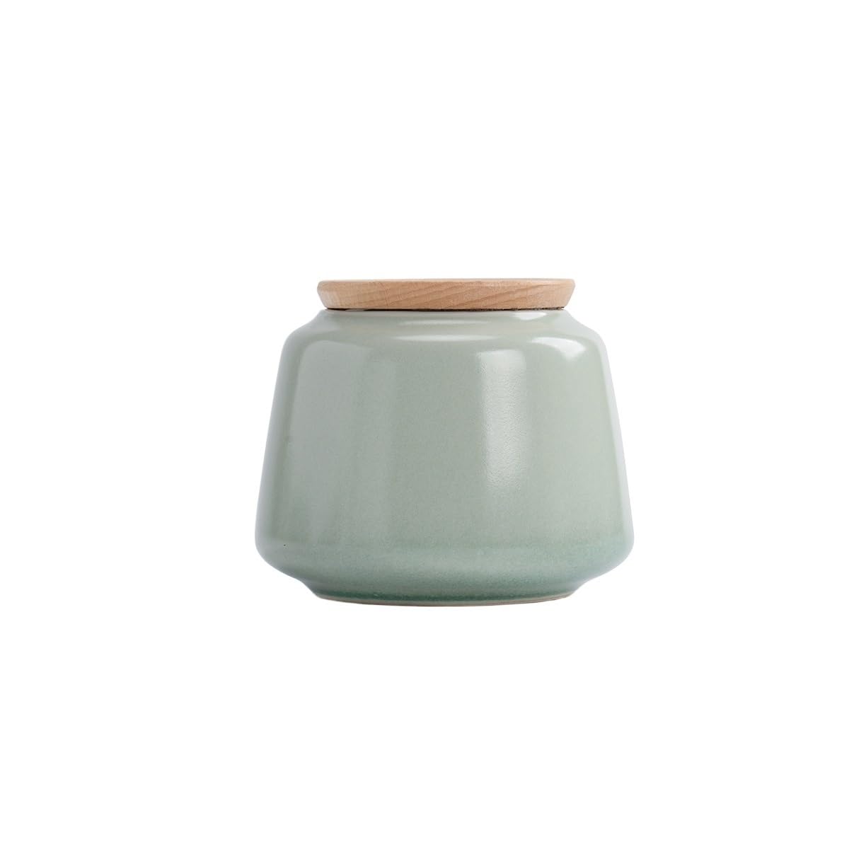 Tarro De Azúcar Tarro de cerámica for Almacenamiento té a Granel, Tarro Sellado pequeño portátil for el hogar, for Cocina, Frutos Secos, Grano café Bote De Té