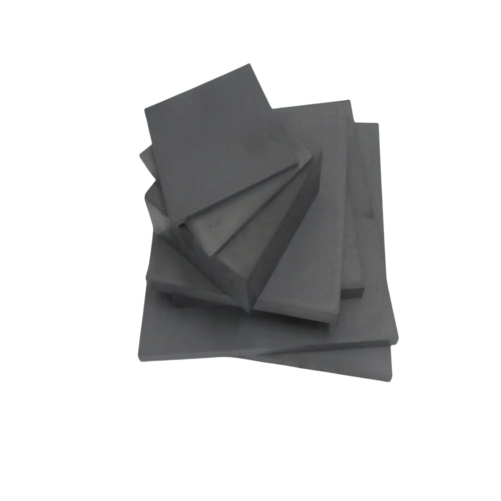 Feuille de céramique en carbure de silicium (1 pièce) - Frittage sans pression, options 5 x 5/10 x 10/20 x 20/50 x 50 mm(50x50x10 mm)