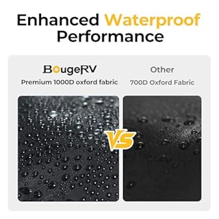 BougeRV Hitch Cargo Carrier Bag Waterproof/Rainproof for Car Truck SUV Vans Rear Mount Trays and Baskets 48'' L x 20'' W x 22'' H