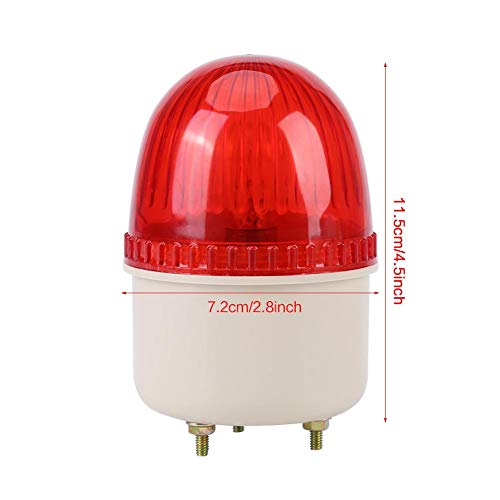Spia stroboscopica a LED da 220 V, 15 W, luce