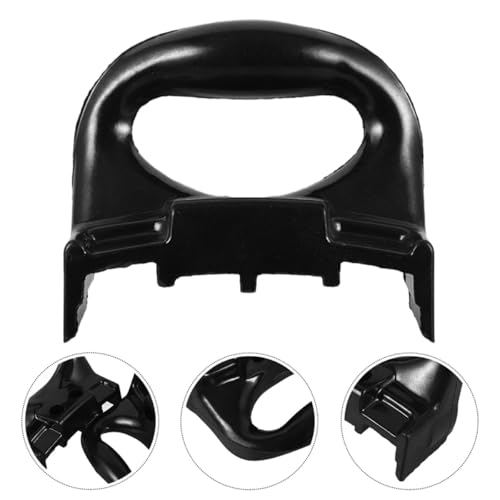 SHINEOFI 4 piezas manijas laterales de baquelita negra para olla a presión, accesorio universal compatible con modelos de 1 o 2 agujeros miniatura 7