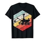 Mars Robot d'exploration rétro Robotic Rover Astronaute T-Shirt