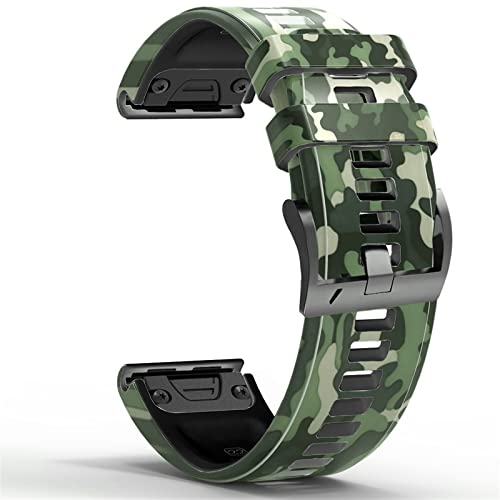 Bracelet silicone de remplacement Garmin Fenix 5 agate 22mm