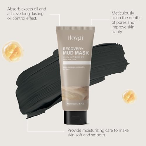 Korean Soothing Oil Control Mud Mask, Deep Pore Cleaning, Moisturizing and Hydrating, 1 Pack - Image 4