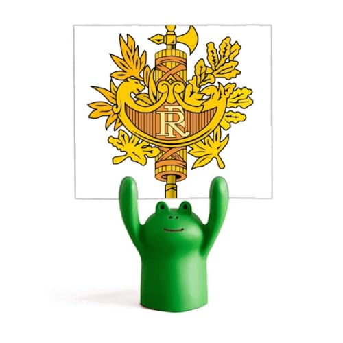 Porte-mémo grenouille France-UE pour organiser votre bureau à la maison