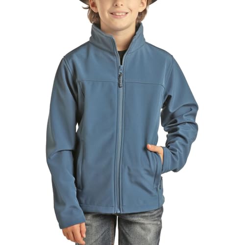 Blue Performance Jacket for Kids by Powder River