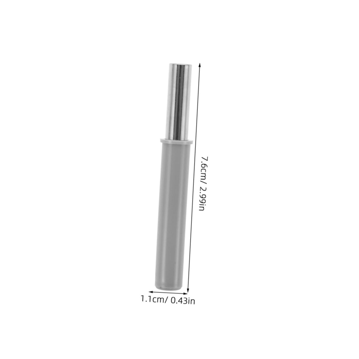 2pcs Trash Can Damping Device Soft Closing Fitting for Modern Trash Can Silent Damper Accessory Stainless Steel Damper Replacement