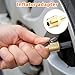 2 Pcs Brass Tire Inflator Adapters - 1/4