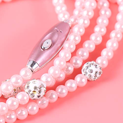 Hemobllo Noise Cancelling Headphones In Ear Earphone Stereo Women Beaded Necklace Wired Headphone Headset Earbuds Earphones () Noise Cancelling Earphones - Image 3