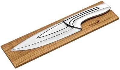 Deglon 3-Piece Oak Base Meeting Knives Set
