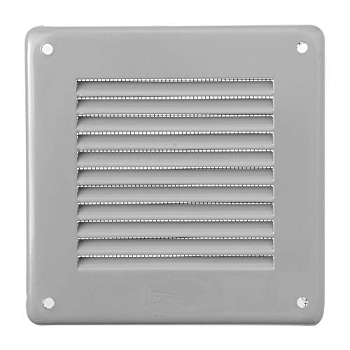 Laventilazione Griglia Lamiera 140X140 Rete Grigia - 2