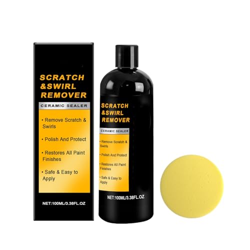 Zeizafa Removedor De Rayaduras De Herramienta De Cuidado De Pintura Removedor De Remolinos Automático Reparación De Arañazos Pulido De Carrocería Pasta Reparador De Rayaduras De