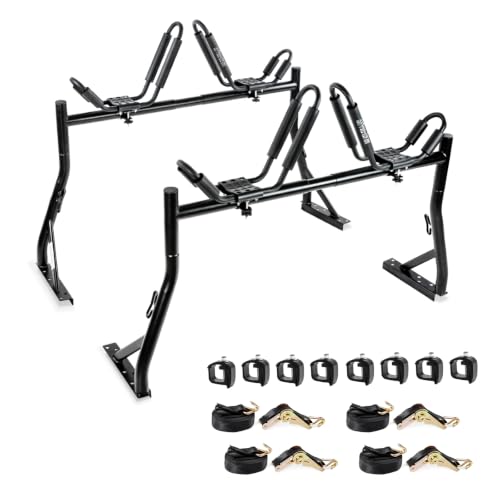 X35 Truck Rack with 2 Kayak J-Racks