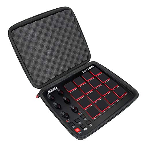 Hermitshell Hard Travel Case for Akai Professional MPD218 | MIDI Drum Pad Controller