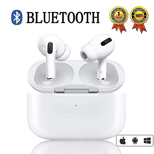Auriculares Bluetooth 5.0 Auricular Inalámbrico Control Táctil con Graves Profundos In-Ear Auriculares Bluetooth con Caja de Carga Rápida IPX5 Impermeables,para Android/iPhone Sport Auriculares