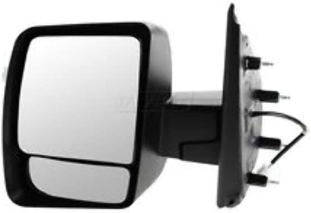 Fits 12-19 NIS NV1500, NV2500, NV3500 Left Upper/Lower Set Mirror Glass w/Holders Single Arm Non Extending