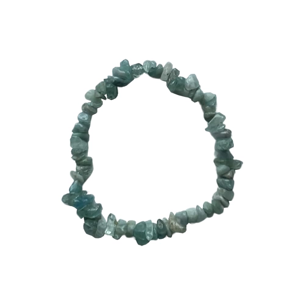 VIE Gemstone Chip Stretch Bracelet, Aquamarine