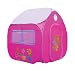 GreEco Kids Pop Up Tent, Play House Tent, 4 X 3.45 X 3.45 Feet, Pink