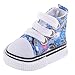 lahomia 5cm Chaussures en Toile Sneackers Jouet Mini Chaussures de Poupée pour 1/6 BJD Doll Sharon Doll - #C Bleu