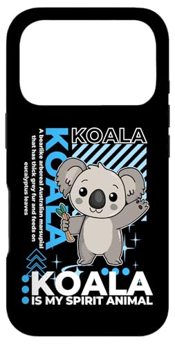 Koala Is My Spirit �A�j�}�� �J���C�C ���� �ʔ��� �R�A�� �X�}�z�P�[�X iPhone 17 Pro �p