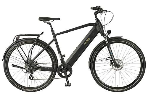 Prophete Entdecker 2.0 E-Bike Herren 28 Zoll Trekkingrad Schwarz Matt