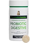 ActiveFur Nutrition Pro-biotic Digestive Tablets for Cats